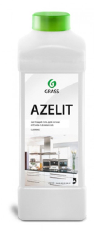 Средство для удаления жира и нагара GRASS "Azelit", 1 л, гель, флакон