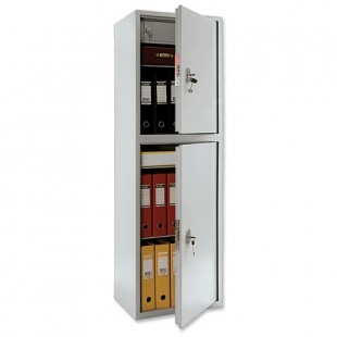 Шкаф металлический для документов ПРАКТИК "SL-150/2Т", 1490х460х340 мм, 36 кг, 2 отделения, сварной