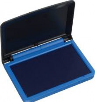 Штемпельная подушка COLOP "Micro 1", 90x50 мм, пластик, синий
