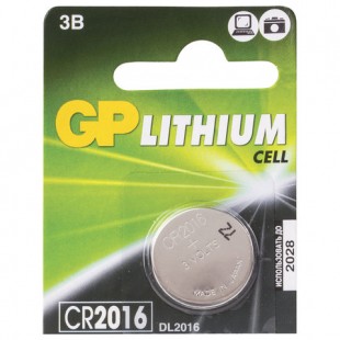 Батарейка литиевая GP, CR2016