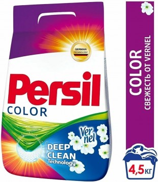 Стиральный порошок автомат ПЕРСИЛ "Color. Свежесть от Vernel", 4,5 кг, пакет