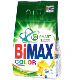 Стиральный порошок автомат BIMAX "Color", 6 кг, пакет