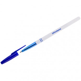 Ручка шариковая OFFICE SPACE "851", узел 0,7 мм, пластик, синий