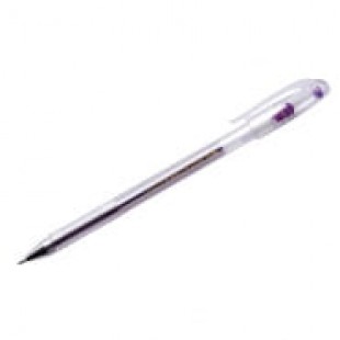 Ручка гелевая CROWN "Hi-Jell Color", узел 0,7 мм, пластик, фиолетовый
