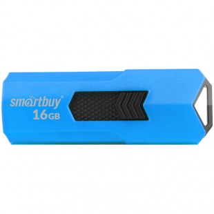 Флеш-накопитель SMARTBUY "Stream", 16 Gb, USB 2.0, синий
