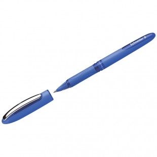 Ручка-роллер SCHNEIDER "One Hibrid C", грип, узел 0,5 мм, синий