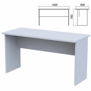 Стол письменный SV "Арго", 1400х600х760 мм, серый