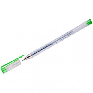 Ручка гелевая OFFICE SPACE, узел 0,5 мм, пластик, зеленый