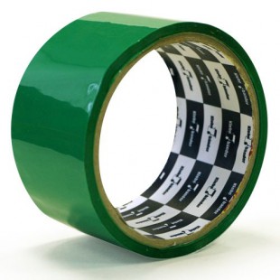 Клейкая лента KLEBEBANDER, 50 мм х 57 м, 40 мкм, пп, зеленый