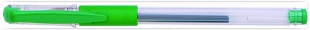 Ручка гелевая DOLCE COSTO, грип, узел 0,5 мм, пластик, зеленый