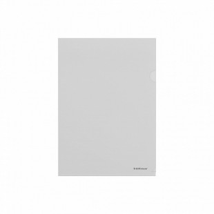 Папки-уголки ERICH KRAUSE "Fizzy Clear", А4, 120 мкм, прозрачный
