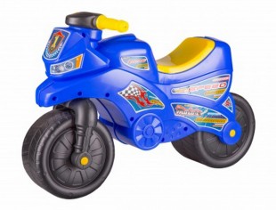 Каталка детская АЛЬТЕР "Мотоцикл", 680х270х475 мм, пластик
