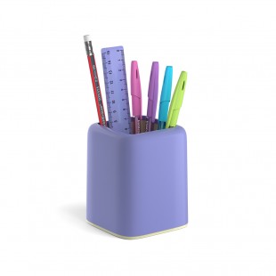 Канцелярский набор ERICH KRAUSE "Forte. Pastel", 6 предметов, пастель фиолетовый
