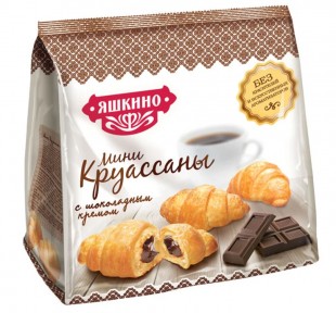 Круассан ЯШКИНО "Шоколад", 180 г, пакет