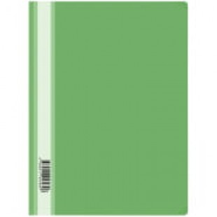 Папка-скоросшиватель OFFICE SPACE, А4, 120 мкм, пластик, зеленый
