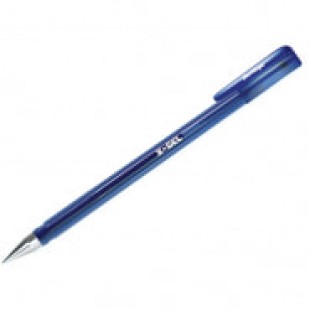 Ручка гелевая BERLINGO "X-Gel", узел 0,5 мм, синий