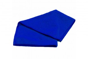 Салфетка для уборки ONM, 40х40 см, 220 г/м2, микрофибра, синий