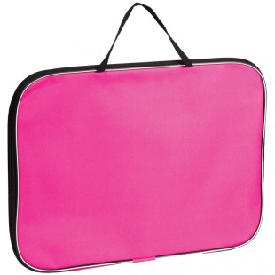 Папка-сумка на молнии ART SPACE "Розовая", А4, ткань, розовый