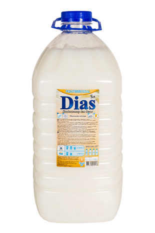 Кондиционер для белья DIAS "Мягкость хлопка", 5 л, пэт-бутылка