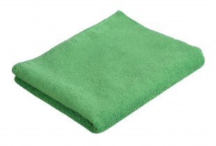 Тряпка для уборки ONM, 100х50 см, 220 г/м2, микрофибра, зеленый