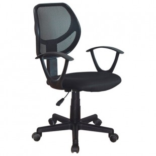 Кресло офисное BRABIX "Flip MG-305", сетка/пластик, черный