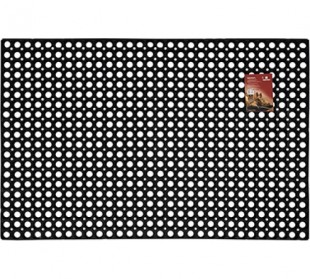 Коврик ячеистый VORTEX, 120х80х1,6 см, резина, черный