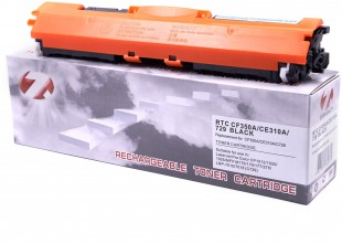 Картридж лазерный HP "7Q-CF350A/CE310A", на 1300 страниц, черный