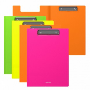 Доска-планшет ERICH KRAUSE "Matt Neon", А4, пластик, микс