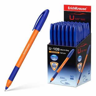 Ручка шариковая ERICH KRAUSE "Orange", U-109, 1,0 мм, синий
