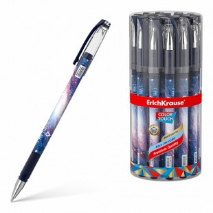 Ручка шариковая ERICH KRAUSE "Space", узел 0,7 мм, синий