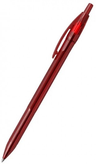Ручка шариковая автоматическая ERICH KRAUSE "R-301 Original Matic", узел 0,7 мм, красный
