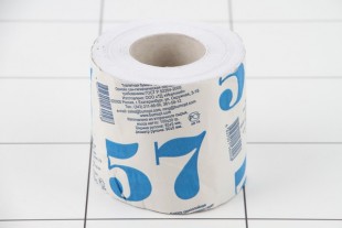 Туалетная бумага 57, белый
