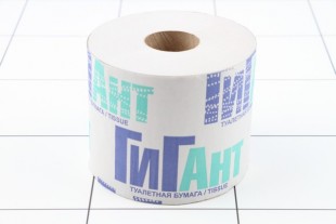 Туалетная бумага СНЕЖОК "Гигант", 65 м, белый