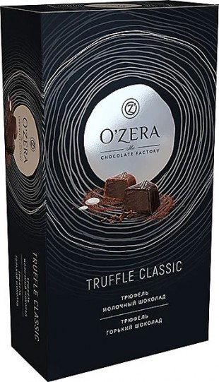Конфеты шоколадные OZERA "Truffle Classic", 215 г, подарочная упаковка