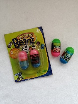 Магнитные Бобы JOY TOY "Mighty Beanz"  3,5х1,5 см., пластик, магнит, упаковка, микс.