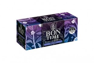 Чай черный с ароматом бергамота BONTIME, 50 г., 25 пакетиков, коробка