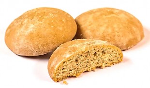 Печенье ГЛОБУС "Овсяно-яблочный бисквит", 1,5 кг., коробка