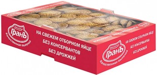 Печенье ВОСКРЕСЕНСК "Кунжутное", 500 г, коробка