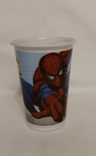 Стакан детский одноразовый MARVEL "Spider-man", 9х7 см, пластик