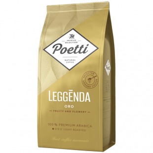 Кофе молотый POETTI "Leggenda Oro", 250 г, пакет