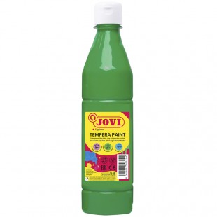 Гуашь JOVI "С повышенным содержанием пигмента", 500 мл, бутылка, зеленый
