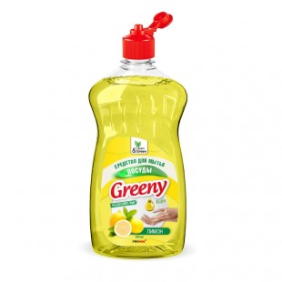 Средство для мытья посуды CLEAN&GREEN "Greeny Light", лимон, 500 мл