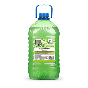 Мыло жидкое CLEAN&GREEN "Soapy Light ", эконом, яблоко, 5 л