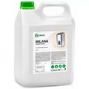 Мыло жидкое GRASS "Milana антибактериальное", 5 л, канистра