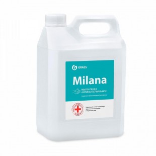 Мыло-пена жидкое GRASS "Milana антибактериальное", 5 л, канистра