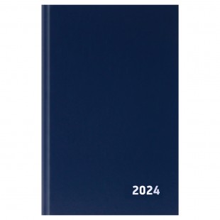 Ежедневник 2024 OFFICE SPACE, А5, 168 листов, бумвинил, синий