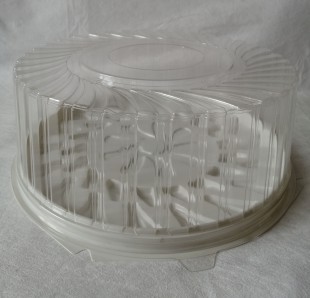 Упаковка для торта (крышка+дно), 328 мм, круглое, УК 286Н