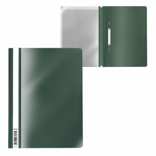 Папка-скоросшиватель ERICH KRAUSE "Fizzy Classic", А4, пластик, зеленый