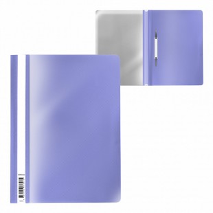 Папка-скоросшиватель ERICH KRAUSE "Diagonal Pastel", А4, пластик, фиолетовый