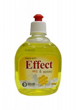 Мыло жидкое EFFECT "Молоко и мед", 300 мл, пуш-пул